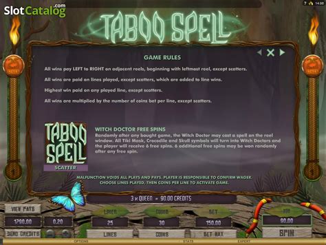 play taboo spell|Taboo Spell Review (2024) .